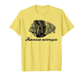American Motorcycle Skull Native T-Shirt - Minimalist Print for Adults - T-Shirt, Sweatshirt, Hoodie