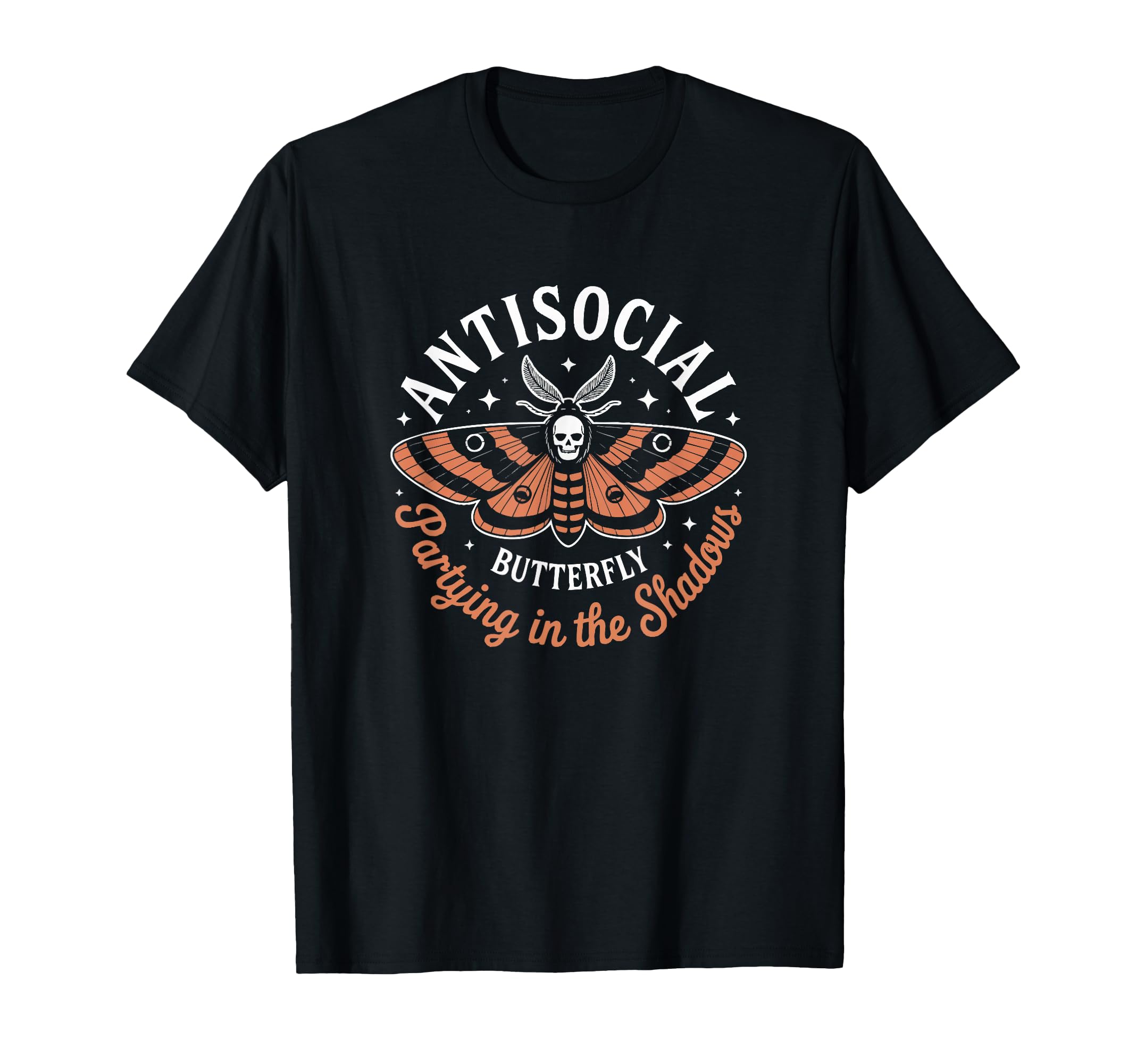 Funny Anti Social Butterfly Sarcasm T-Shirt - Minimalist Print Unisex - T-Shirt, Sweatshirt, Hoodie
