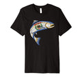 West Virginia Flag Trout Fly Fishing T-Shirt - Custom Art Print Unisex - T-Shirt, Sweatshirt, Hoodie
