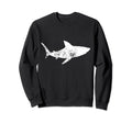 Distressed Grunge Fish Shark Shark Sweatshirt - Graphic Print for Adults - T-Shirt, Sweatshirt, Hoodie