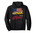 Jersey Nova 72 1972 Old School Muscle Car Hoodie - Novelty Apparel Unisex - T-Shirt, Sweatshirt, Hoodie