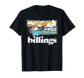 Billings Montana Outdoors Mountains T-Shirt - Streetwear Style for Adults - T-Shirt, Sweatshirt, Hoodie