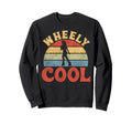 Roller Skating Skate 1970S Wheely Sweatshirt - Trendy Graphic Unisex - T-Shirt, Sweatshirt, Hoodie