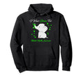 Elephant I Wear Green Mental Health Hoodie - Aesthetic Graphic Men Women - T-Shirt, Sweatshirt, Hoodie