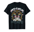 Anti Social Butterfly 80S Introvert Gift T-Shirt - Unique Graphic Men Women - T-Shirt, Sweatshirt, Hoodie