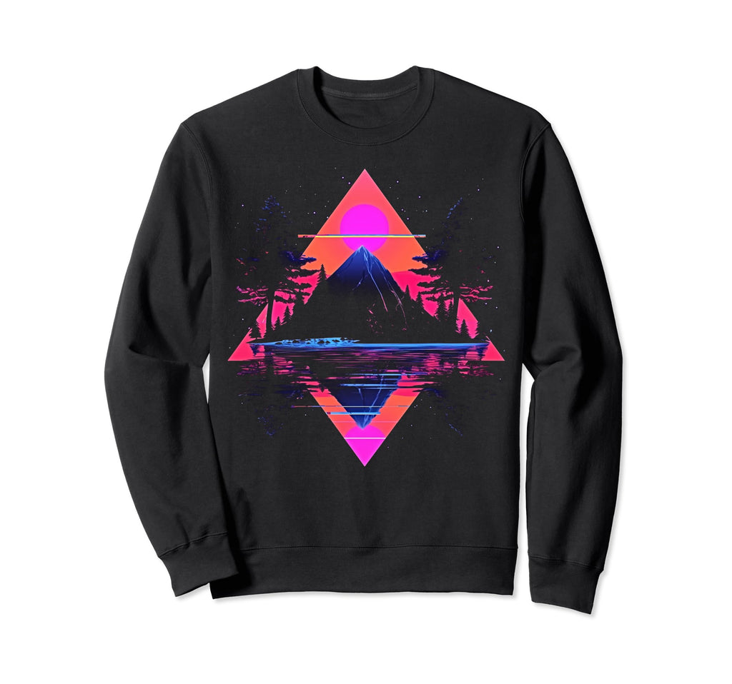 Synthwave Buddha Alien Cyberpunk Sweatshirt - Streetwear Style Men Women - T-Shirt, Sweatshirt, Hoodie