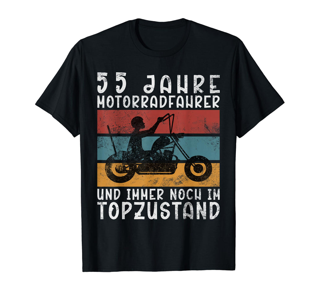 55 Years Biker 1969 Motorcyclist T-Shirt - Fun Novelty Design Men Women - T-Shirt, Sweatshirt, Hoodie