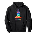 Yoga Lotus Pose Mandala Breathe Meditation Hoodie - Unique Graphic Unisex - T-Shirt, Sweatshirt, Hoodie