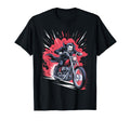 Vampire Biker Riding Motorcycle Outfit Rider T-Shirt - Graphic Print Unisex - T-Shirt, Sweatshirt, Hoodie