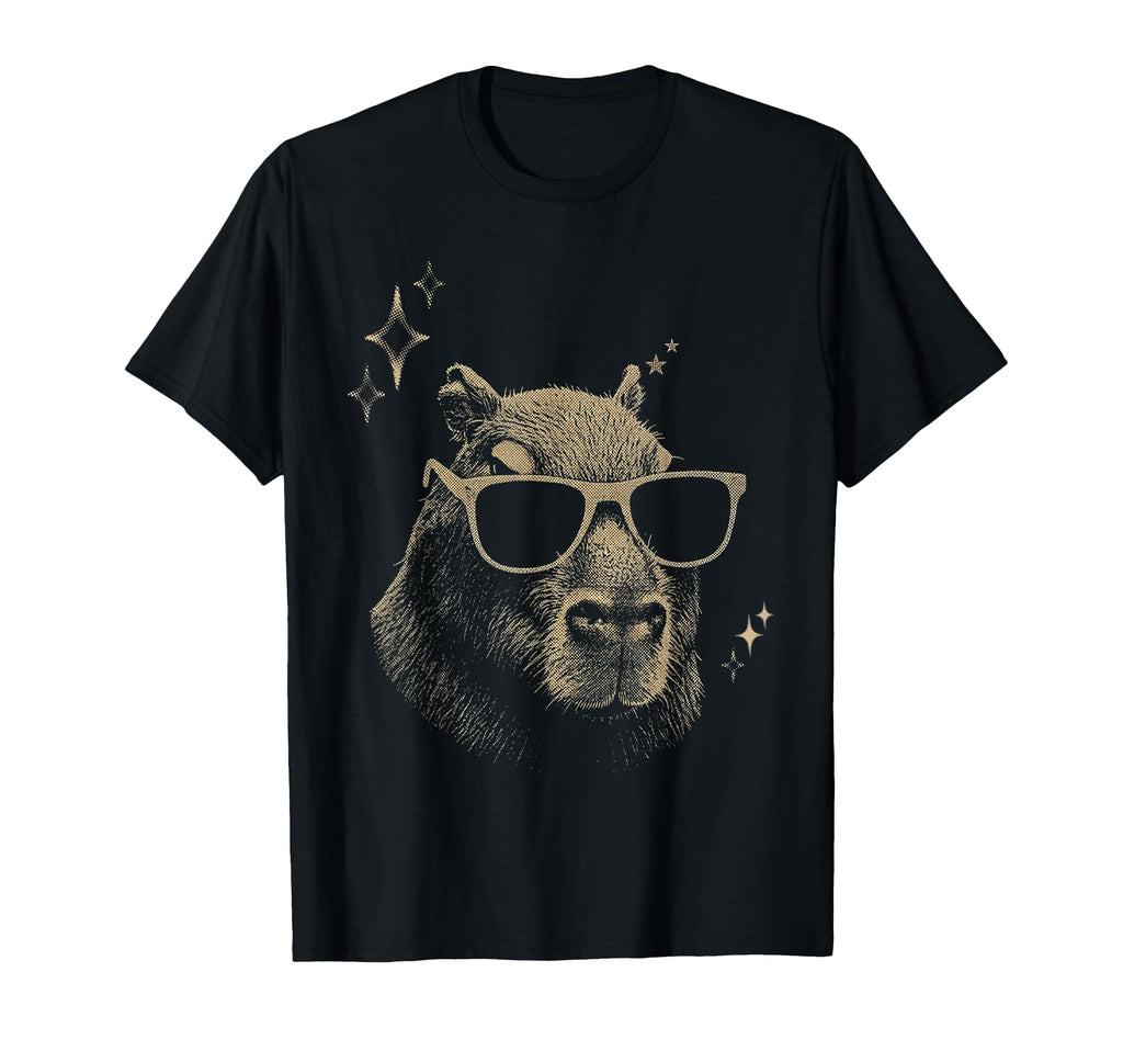 Y2K Capybara Sunglasses 90S 2000S Grunge T-Shirt - Unique Graphic Men Women - T-Shirt, Sweatshirt, Hoodie