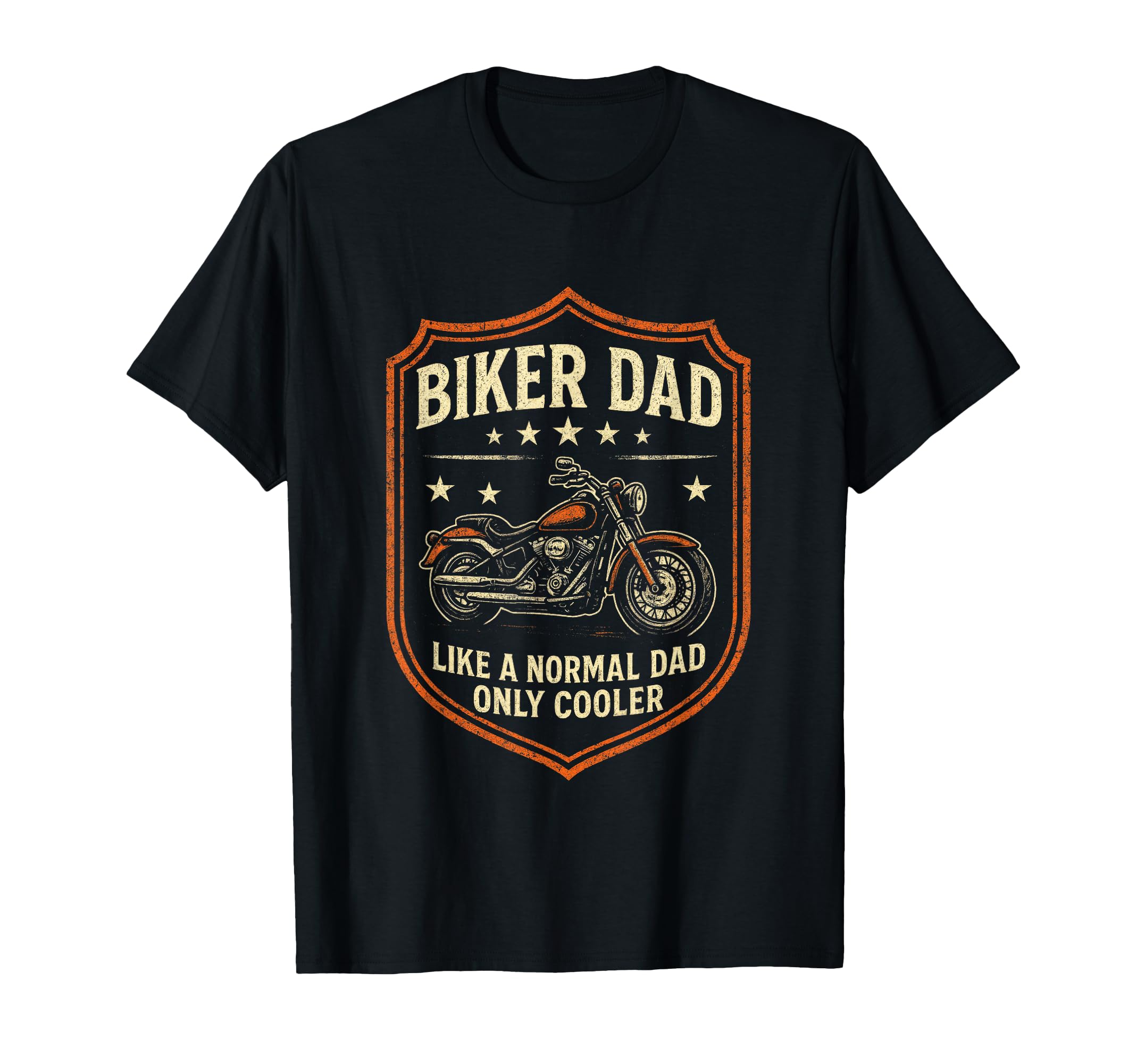 Biker Dad Motorcycle Rebel T-Shirt - Minimalist Print Men Women - T-Shirt, Sweatshirt, Hoodie