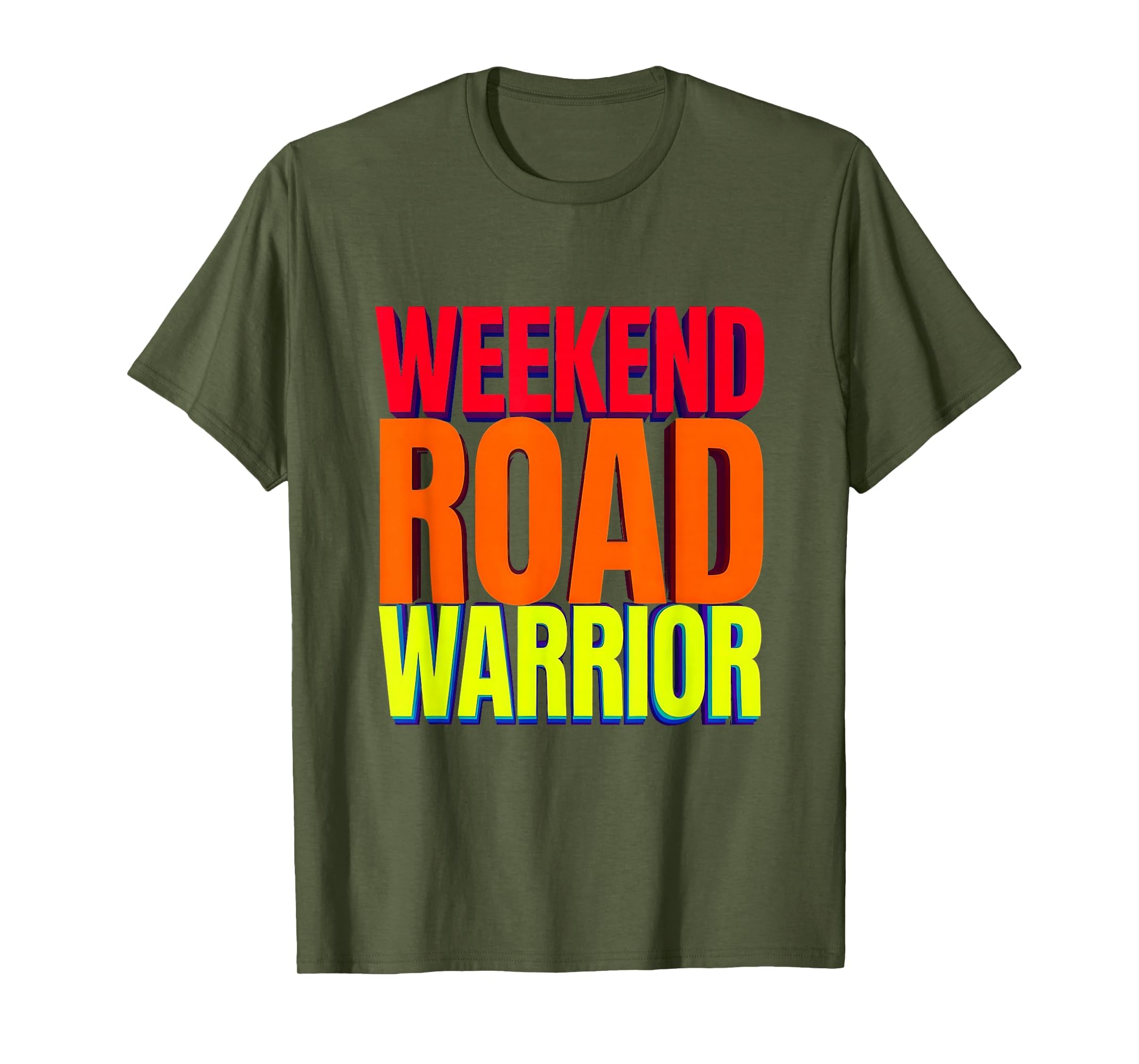 Weekend Road Warrior Car Enthusiast T-Shirt - Casual Everyday Wear Unisex - T-Shirt, Sweatshirt, Hoodie