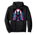 Japanese Vaporwave Sphinx 80S Synthwave Hoodie - Streetwear Style Unisex - T-Shirt, Sweatshirt, Hoodie