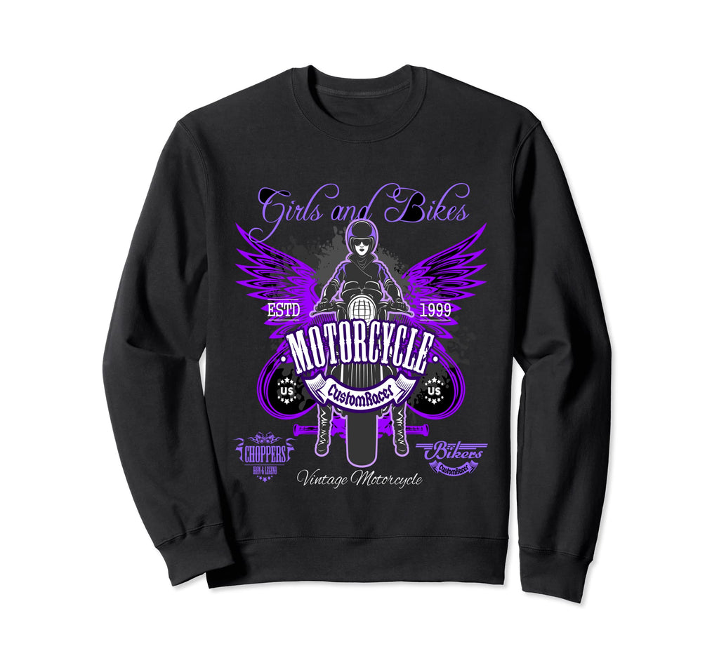 And Bikes Motorcycle Custom Racer Sweatshirt - Unique Graphic for Adults - T-Shirt, Sweatshirt, Hoodie