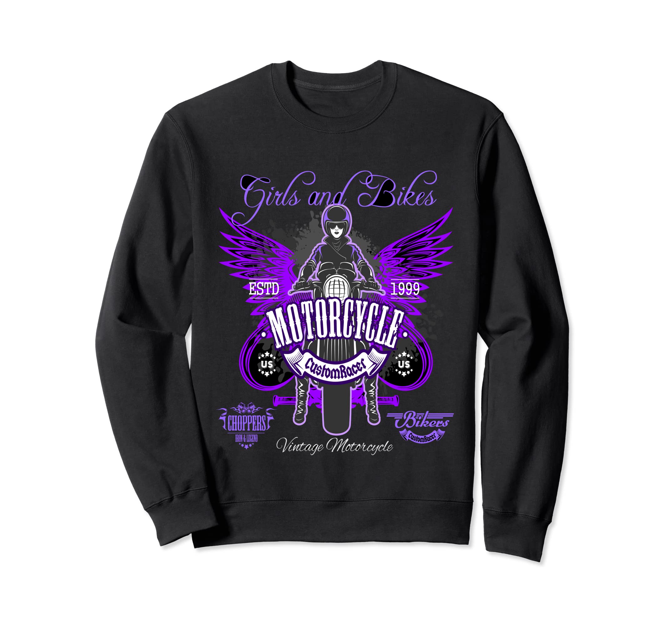 And Bikes Motorcycle Custom Racer Sweatshirt - Unique Graphic for Adults - T-Shirt, Sweatshirt, Hoodie
