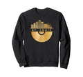 Vinyl Record Player Disco Music Sweatshirt - Trendy Graphic Men Women - T-Shirt, Sweatshirt, Hoodie