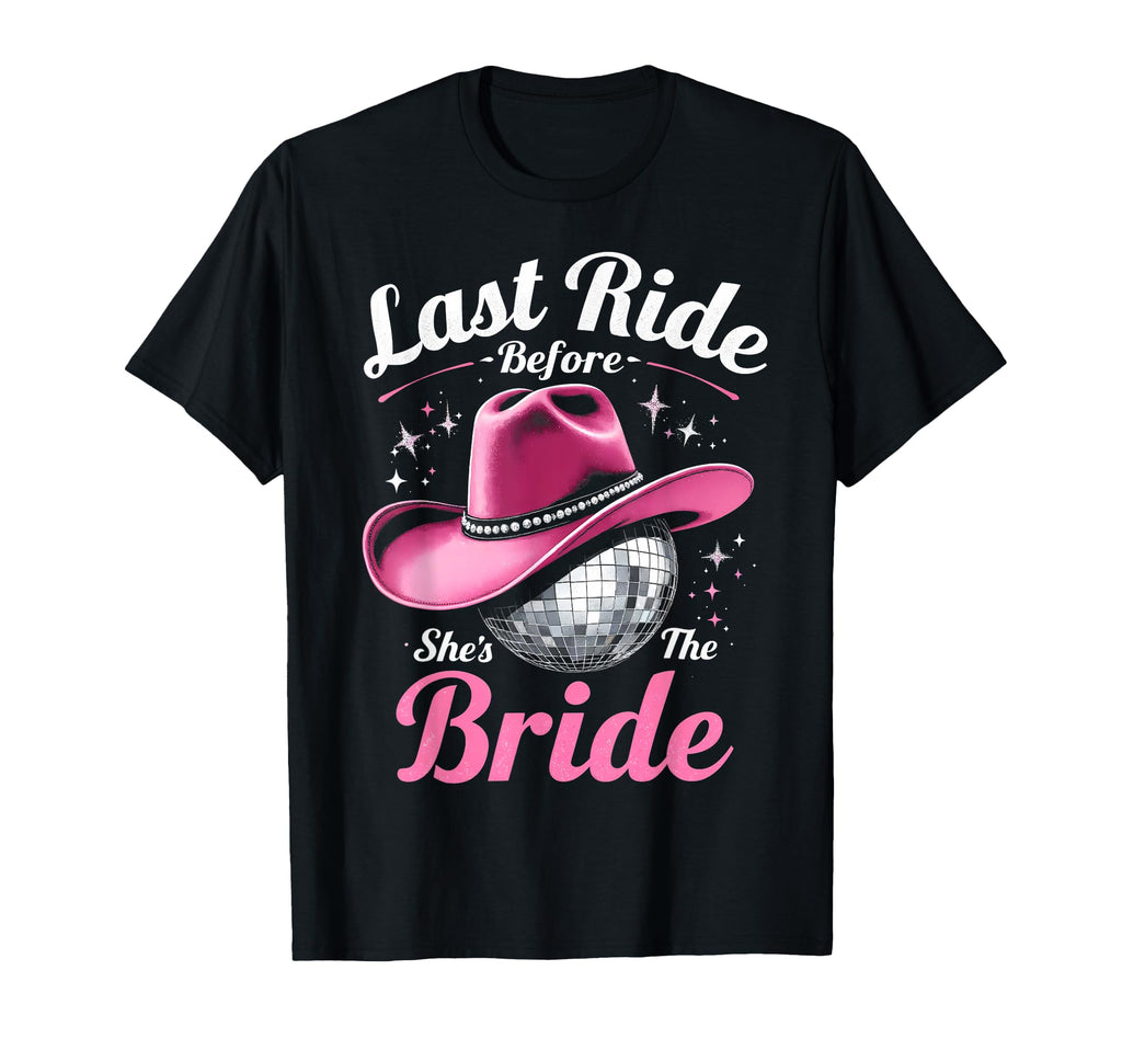 Western Cowgirl Rodeo Disco Bachelorette T-Shirt - Streetwear Style Unisex - T-Shirt, Sweatshirt, Hoodie