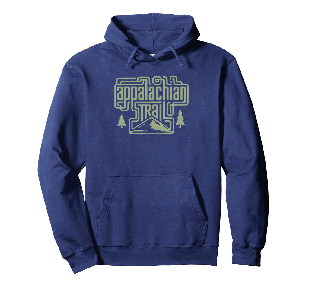 Appalachian Trail Groovy Typography Hoodie - Aesthetic Graphic Unisex - T-Shirt, Sweatshirt, Hoodie