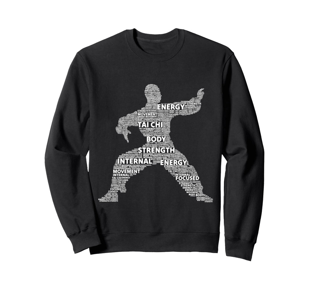 Tai Chi Meditation Martial Arts Zen Sweatshirt - Unique Graphic Men Women - T-Shirt, Sweatshirt, Hoodie