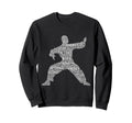 Tai Chi Meditation Martial Arts Zen Sweatshirt - Unique Graphic Men Women - T-Shirt, Sweatshirt, Hoodie