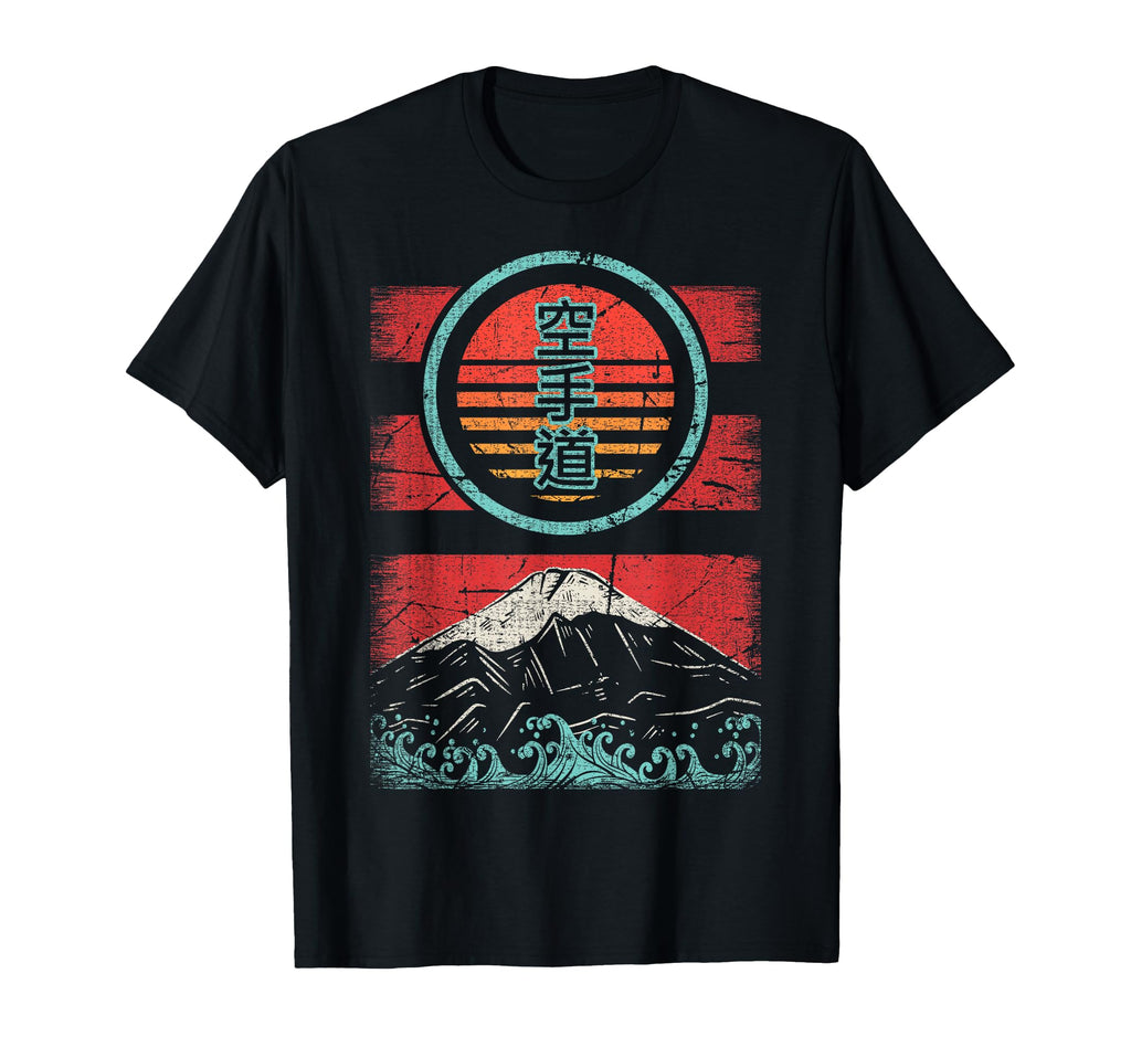 Karate Kanji 80S T-Shirt - Minimalist Print Men Women - T-Shirt, Sweatshirt, Hoodie