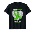 I Wear Green My Dad Mental Health T-Shirt - Streetwear Style for Adults - T-Shirt, Sweatshirt, Hoodie