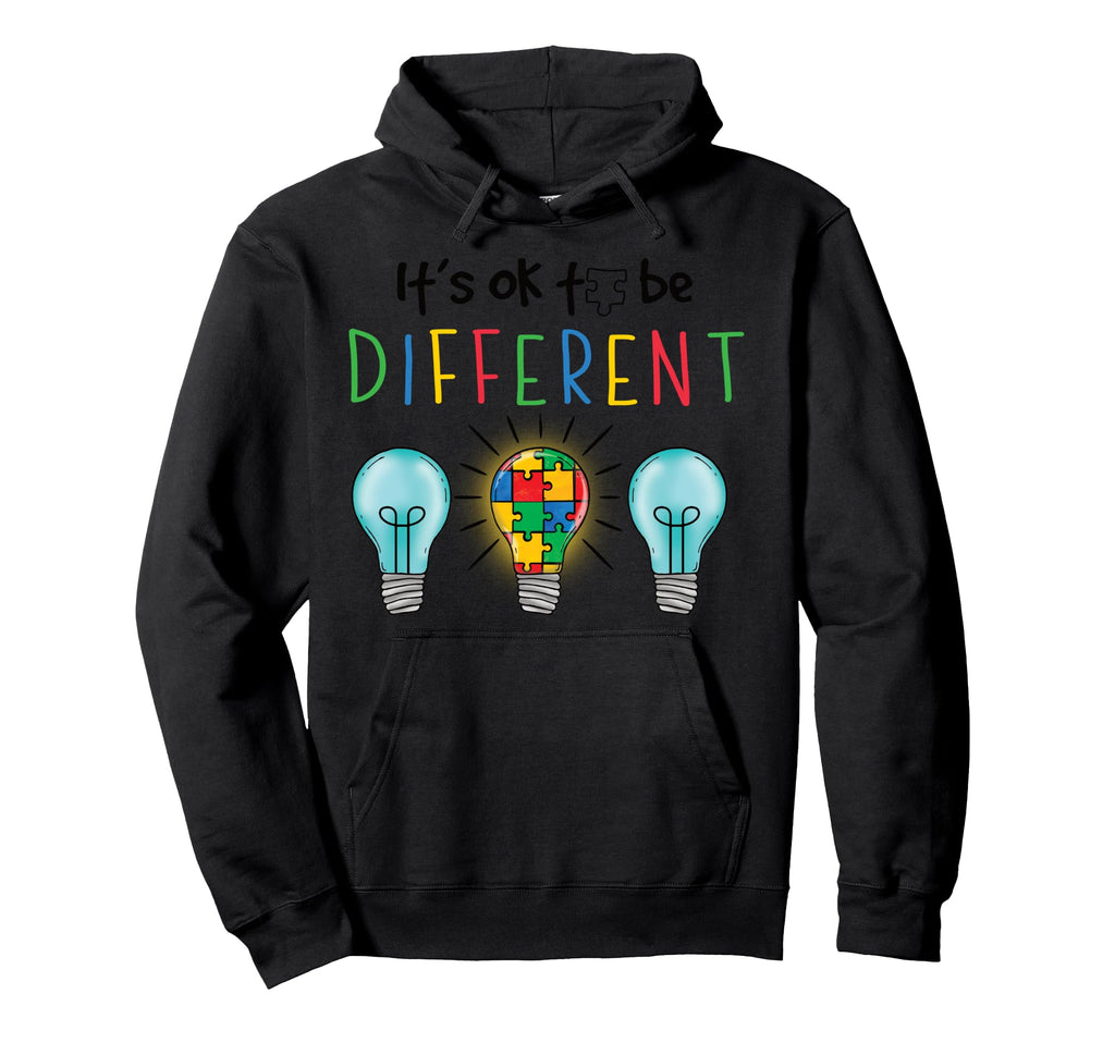 Neurodiversity Brain Autism Awareness Hoodie - Novelty Apparel for Adults - T-Shirt, Sweatshirt, Hoodie