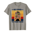 Be Kind To Your Mind Flower Head T-Shirt - Custom Art Print for Adults - T-Shirt, Sweatshirt, Hoodie