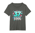 Birthday Gift 37 Is New Typography T-Shirt - Novelty Apparel for Adults - T-Shirt, Sweatshirt, Hoodie