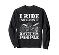 Lowriders Motorcycle Biker Sweatshirt - Fun Novelty Design Men Women - T-Shirt, Sweatshirt, Hoodie