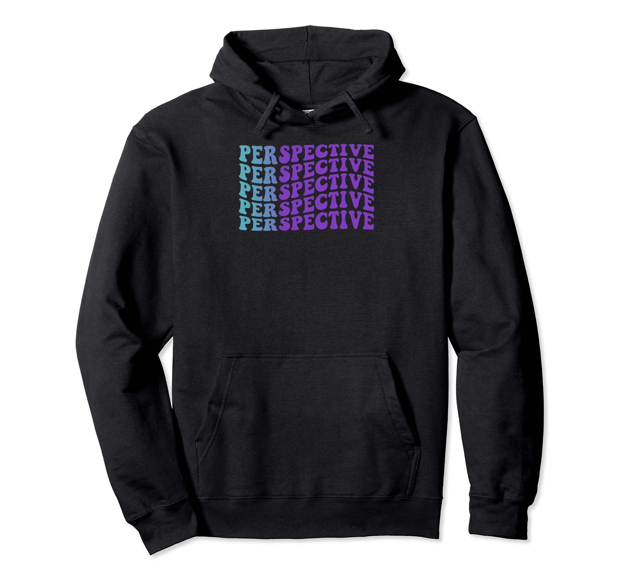 Perspective Self Care Hoodie - Minimalist Print for Adults - T-Shirt, Sweatshirt, Hoodie
