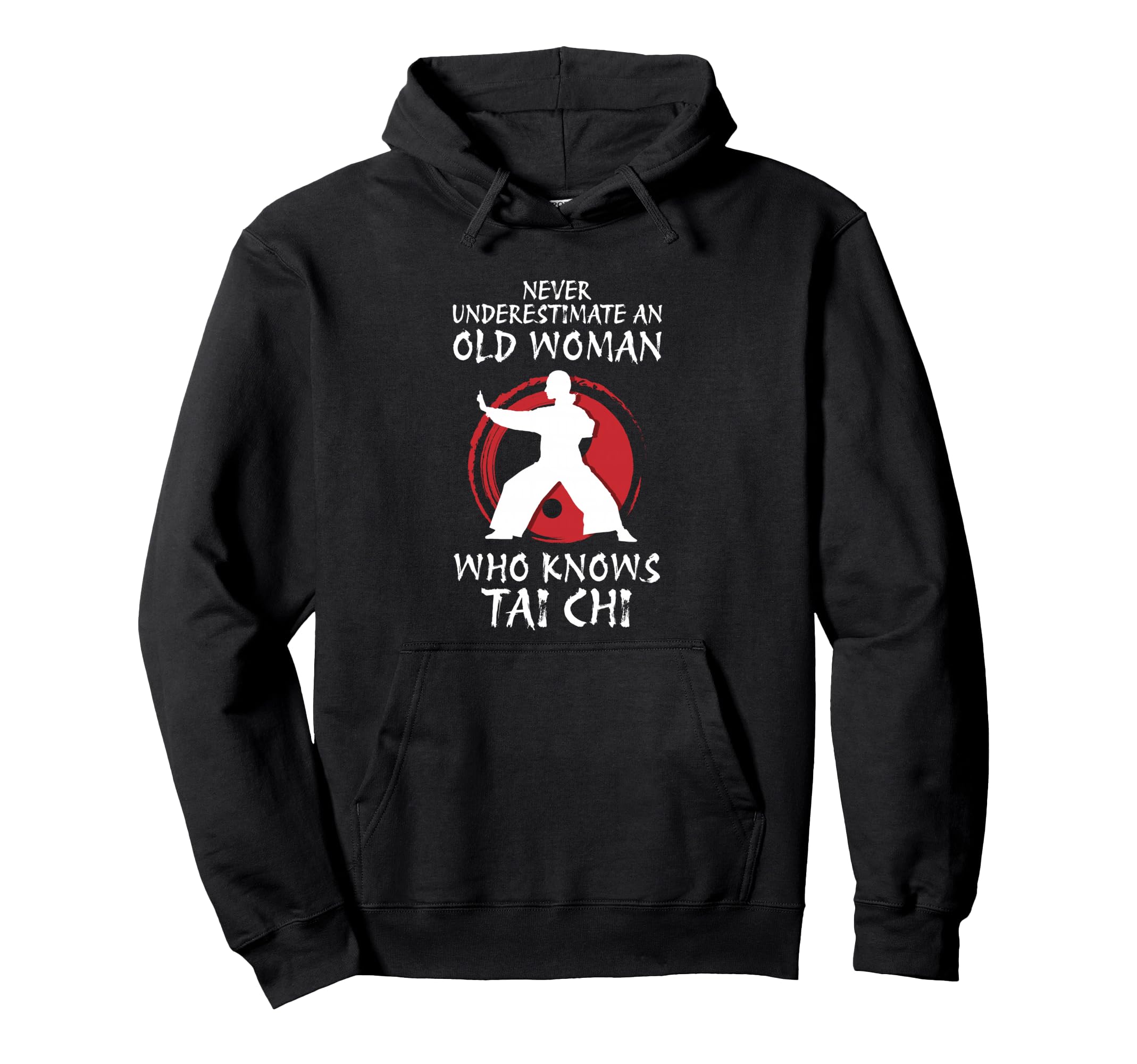 Tai Chi Meditation Martial Arts Zen Hoodie - Streetwear Style for Adults - T-Shirt, Sweatshirt, Hoodie