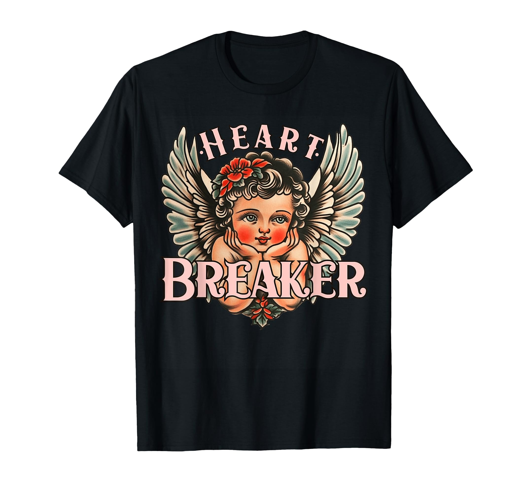 Valentines Heart Breaker Cupid Flash T-Shirt - Fun Novelty Design Unisex - T-Shirt, Sweatshirt, Hoodie