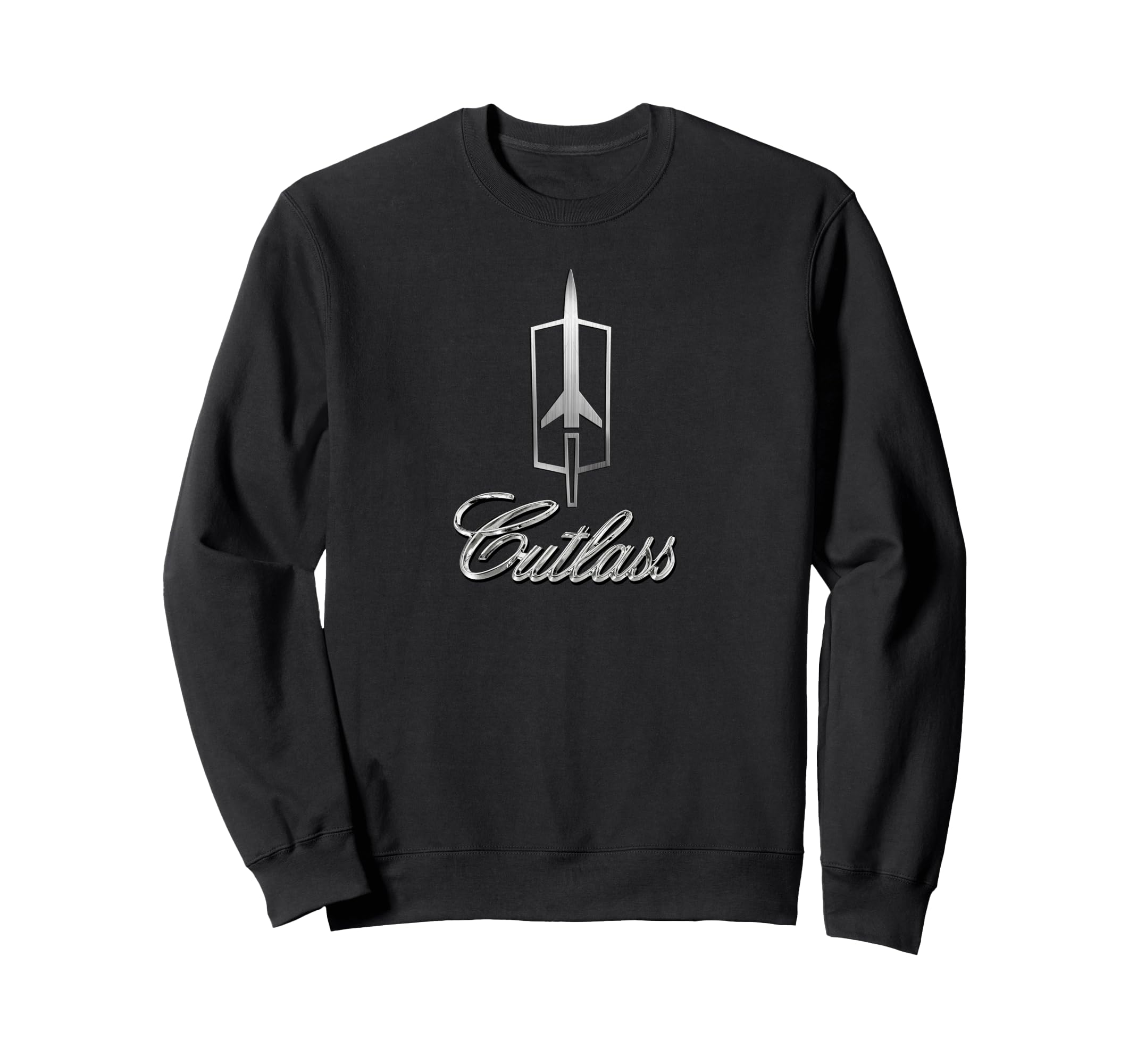 1970S Cutlass Badge Emblem American Sweatshirt - Unique Graphic for Adults - T-Shirt, Sweatshirt, Hoodie