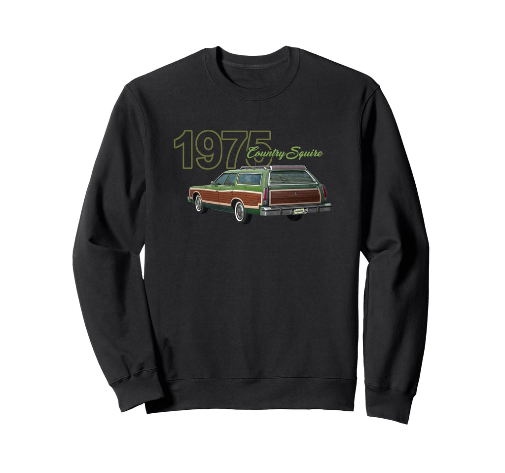 1975 Country Squire Woodie Station Sweatshirt - Unique Graphic Unisex - T-Shirt, Sweatshirt, Hoodie