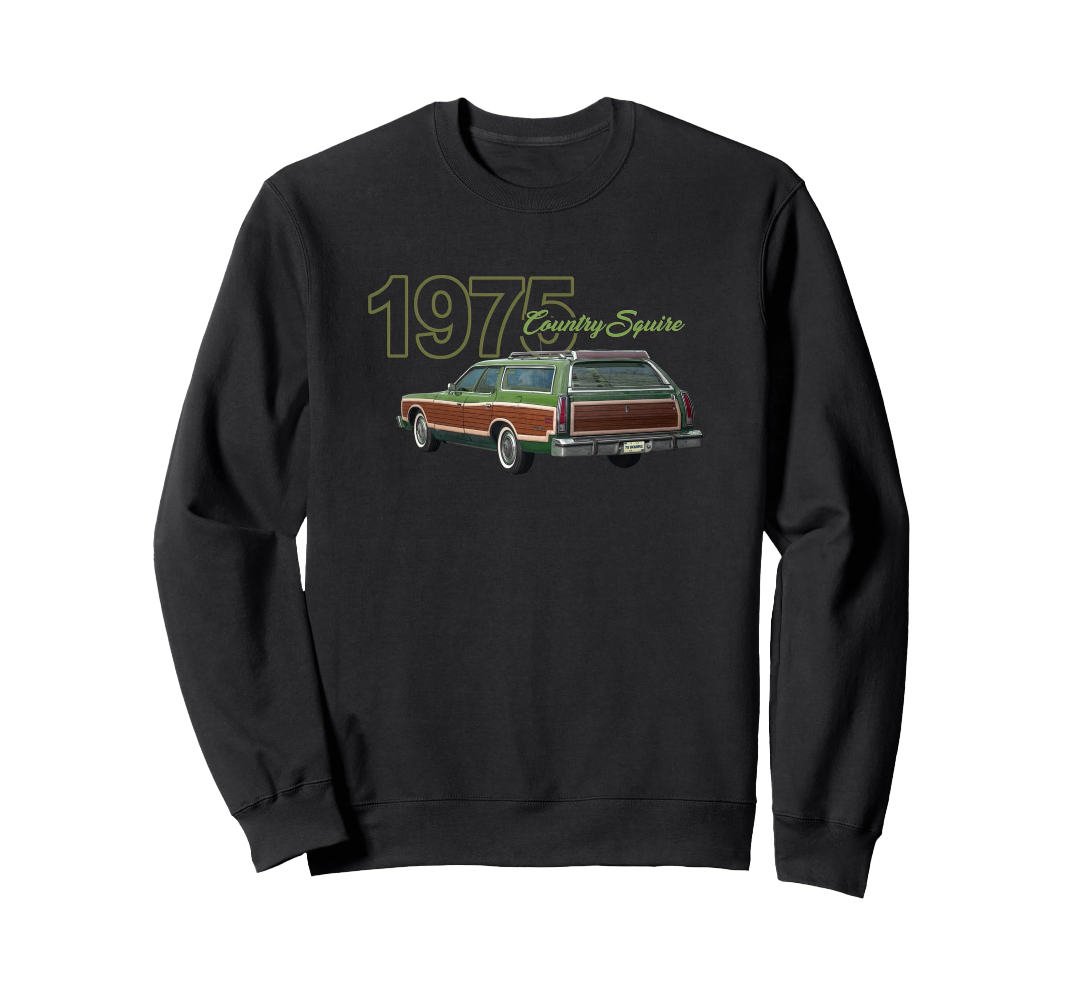 1975 Country Squire Woodie Station Sweatshirt - Unique Graphic Unisex - T-Shirt, Sweatshirt, Hoodie