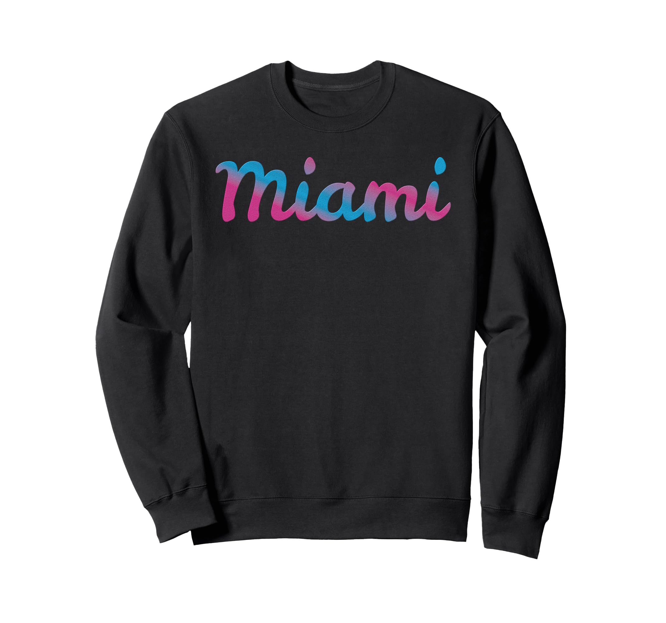 Miami Vaperwave Synthwave 80S 90S Sweatshirt - Novelty Apparel Men Women - T-Shirt, Sweatshirt, Hoodie