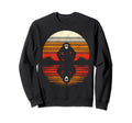 Gibbon Monkey Sunset Safari 70S Sweatshirt - Unique Graphic Unisex - T-Shirt, Sweatshirt, Hoodie