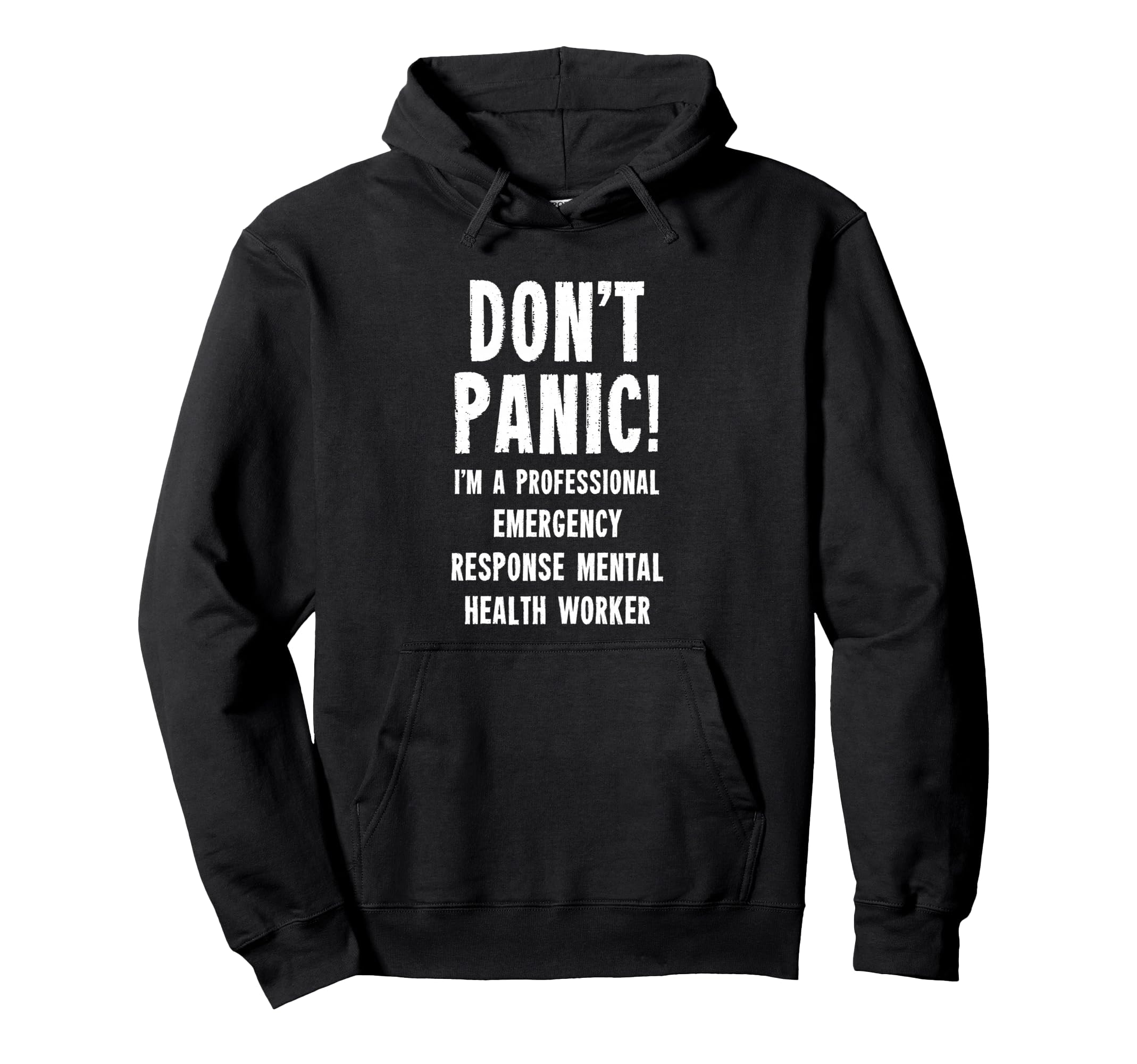 Emergency Response Mental Health Worker Hoodie - Unique Graphic Unisex - T-Shirt, Sweatshirt, Hoodie
