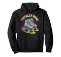 Totally Rad Roller Skates 80S Hoodie - Fun Novelty Design for Adults - T-Shirt, Sweatshirt, Hoodie