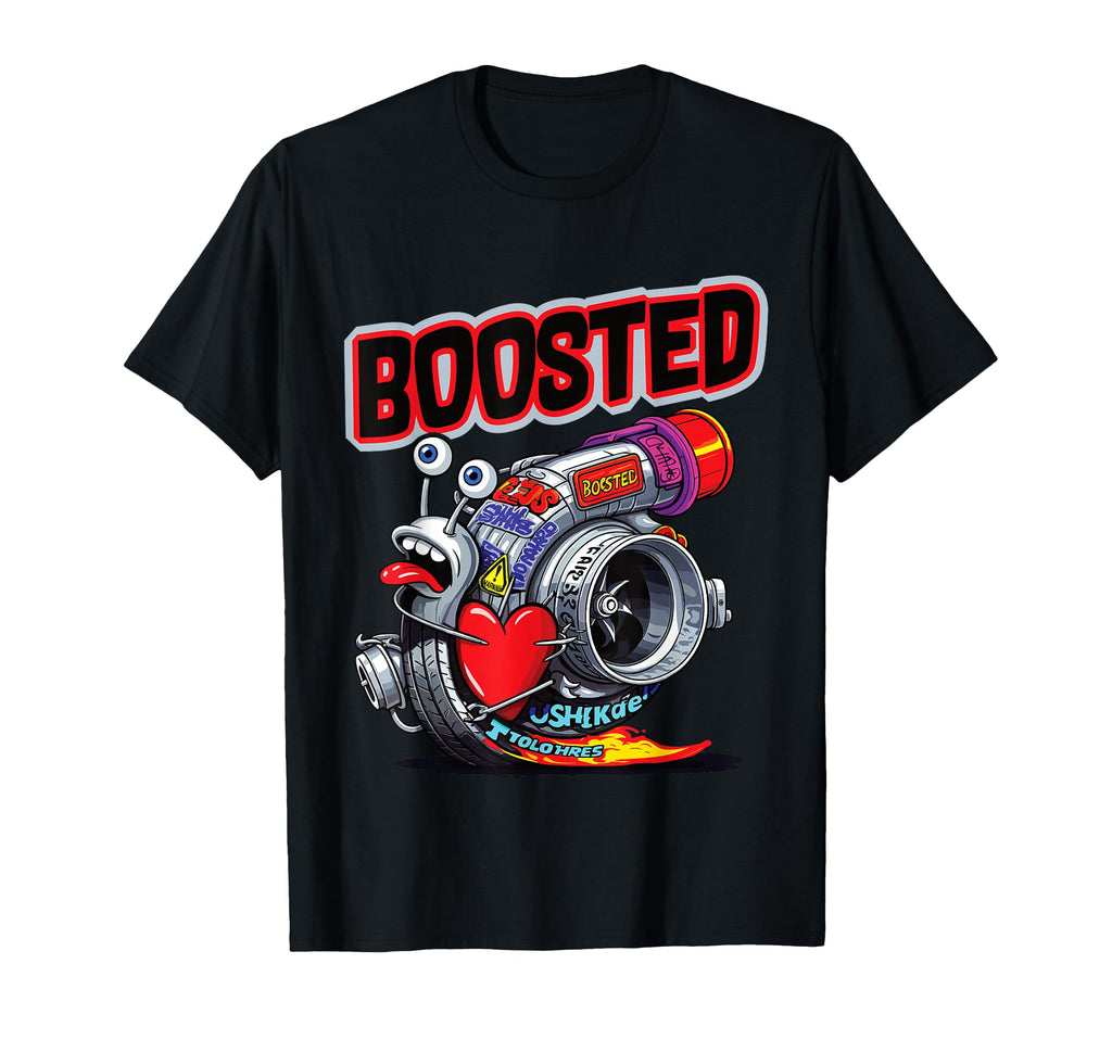 Turbocharger Snail Turbo Race Car T-Shirt - Unique Graphic for Adults - T-Shirt, Sweatshirt, Hoodie