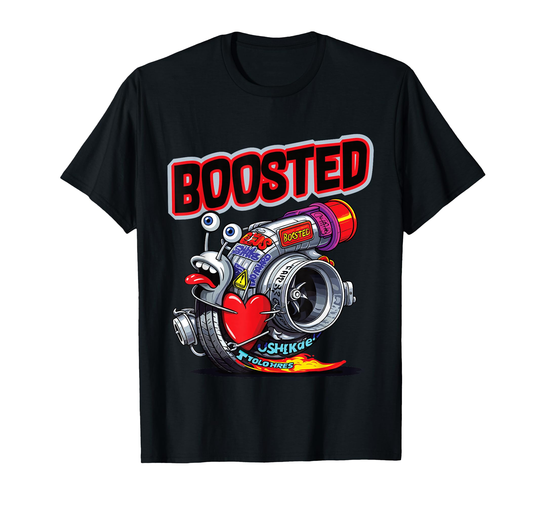 Turbocharger Snail Turbo Race Car T-Shirt - Unique Graphic for Adults - T-Shirt, Sweatshirt, Hoodie