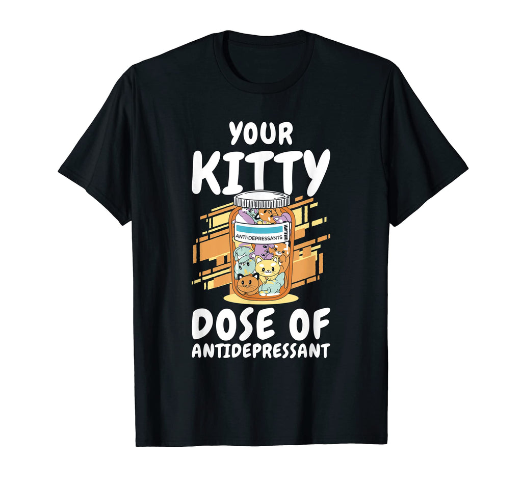 Kitten Cat Owner Positivity Self Care T-Shirt - Graphic Print for Adults - T-Shirt, Sweatshirt, Hoodie