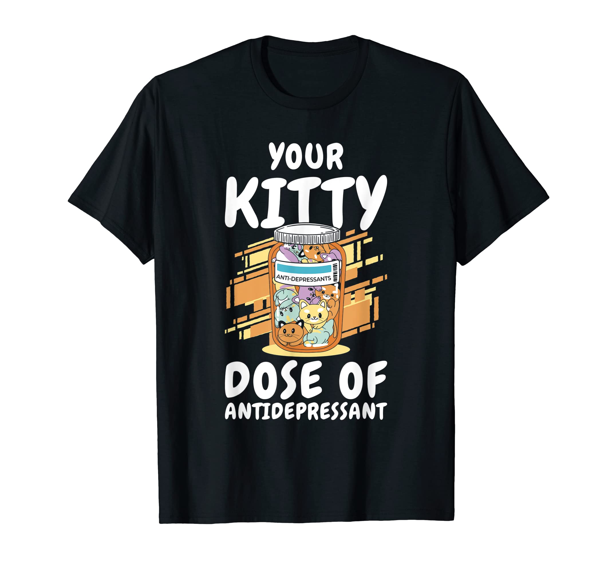 Kitten Cat Owner Positivity Self Care T-Shirt - Graphic Print for Adults - T-Shirt, Sweatshirt, Hoodie