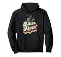Motorcycle Biker Mom Biker Mom Hoodie - Minimalist Print Unisex - T-Shirt, Sweatshirt, Hoodie