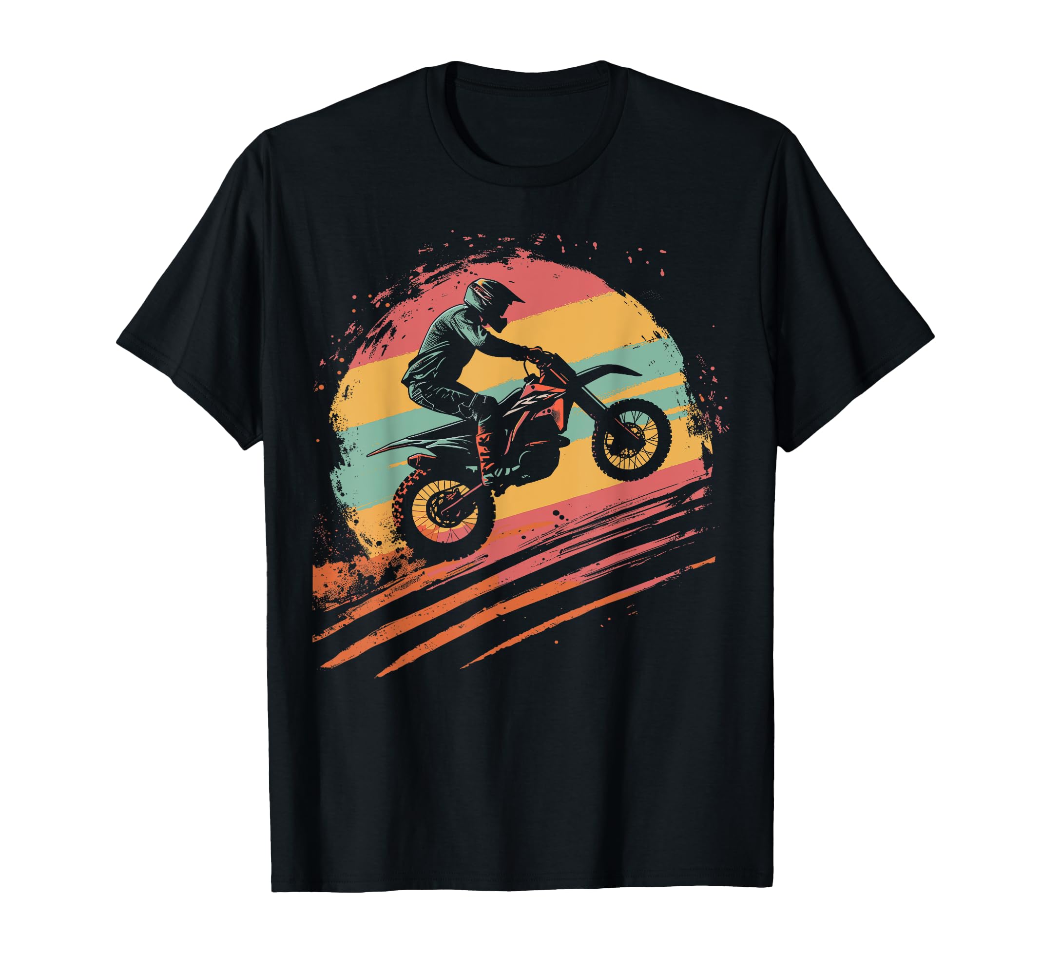 Bike Dirtbike Dirt Bike Rider T-Shirt - Casual Everyday Wear for Adults - T-Shirt, Sweatshirt, Hoodie