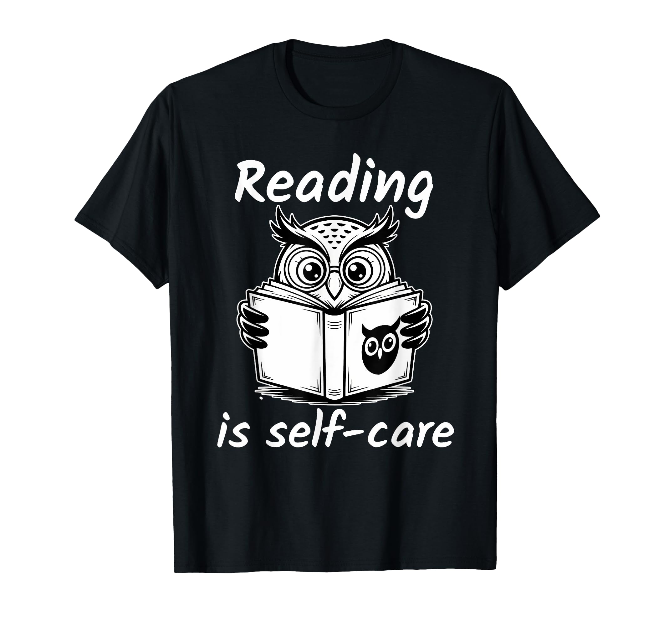 Reading Is Self Care T-Shirt - Minimalist Print Unisex - T-Shirt, Sweatshirt, Hoodie