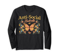 Anti Social Butterfly Funny T-Shirt - Trendy Graphic for Adults - T-Shirt, Sweatshirt, Hoodie