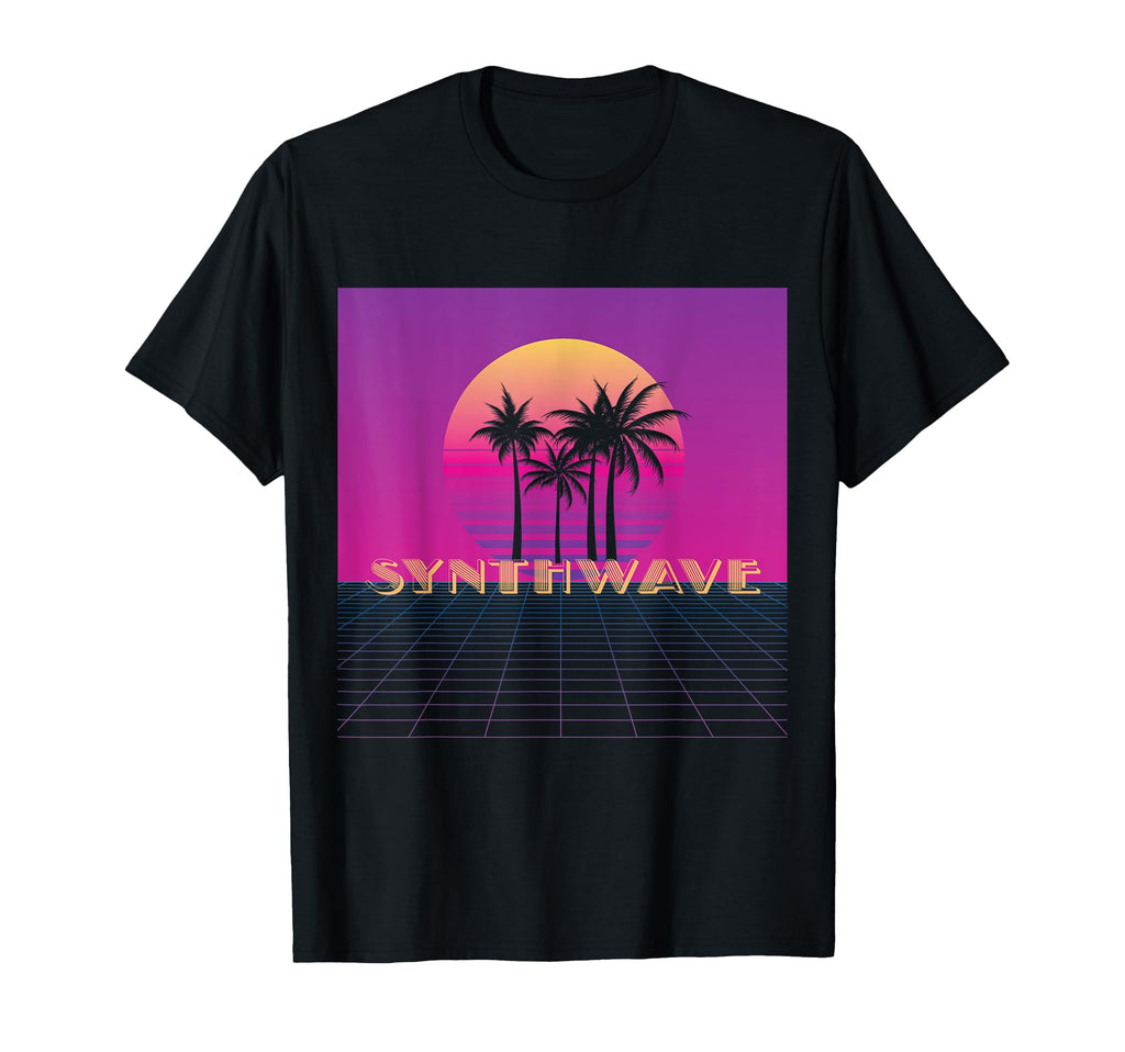 Synthwave Retrowave Futuresynth Outrun T-Shirt - Novelty Apparel Unisex - T-Shirt, Sweatshirt, Hoodie