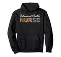 Behavioral Health Nurse Leopard Pattern Hoodie - Novelty Apparel Men Women - T-Shirt, Sweatshirt, Hoodie